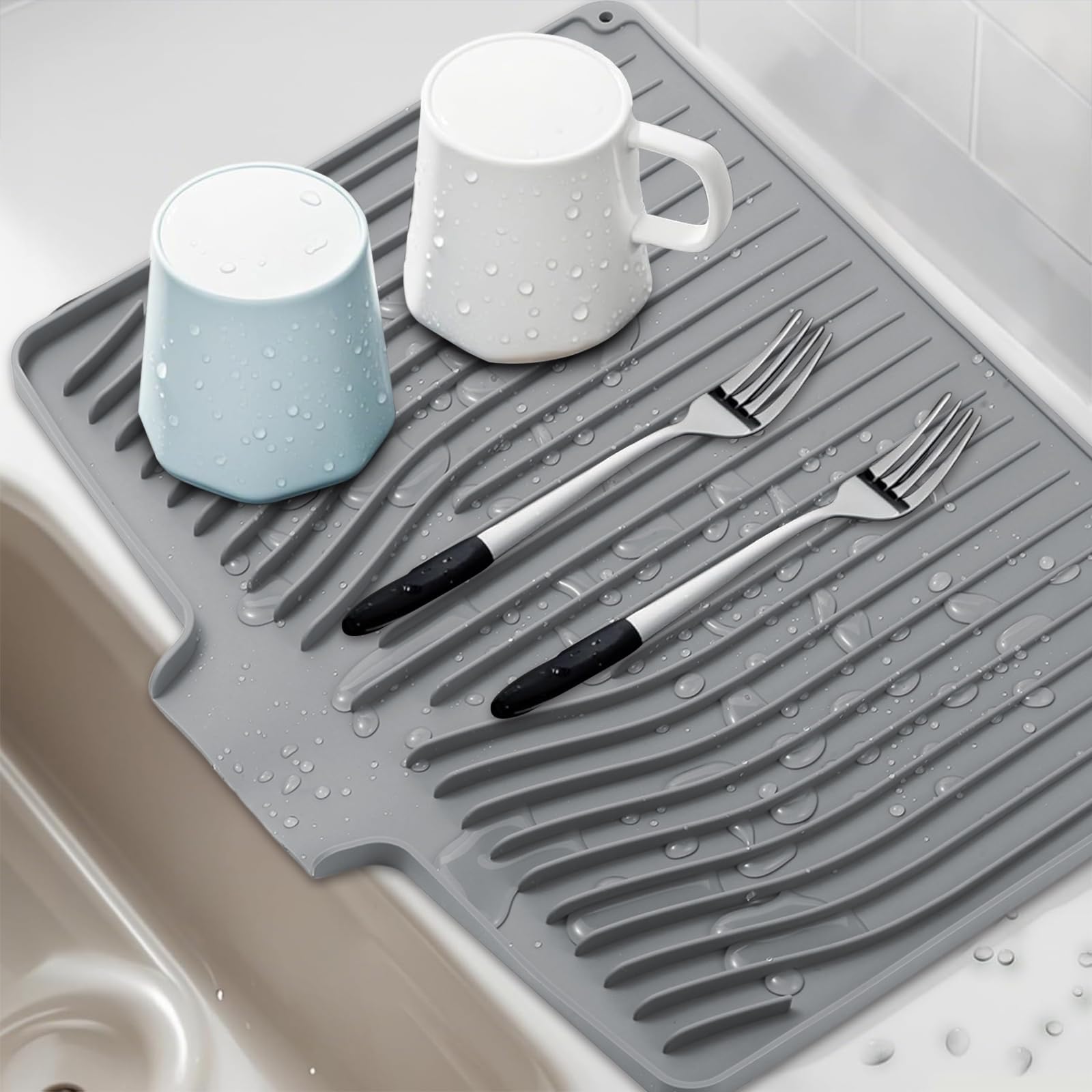 FUYXINGXY multifunctional drying mat doubles as baking mat and pot mat