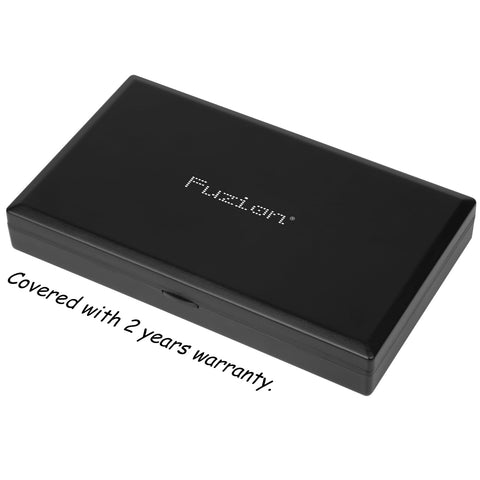 Fuzion includes powder pan and batteries ready to use.