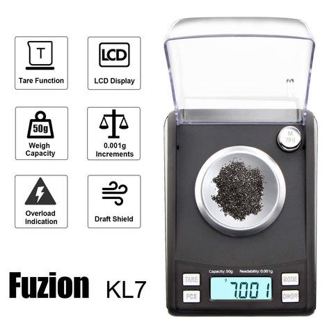 20 g calibration weight included with the Fuzion scale