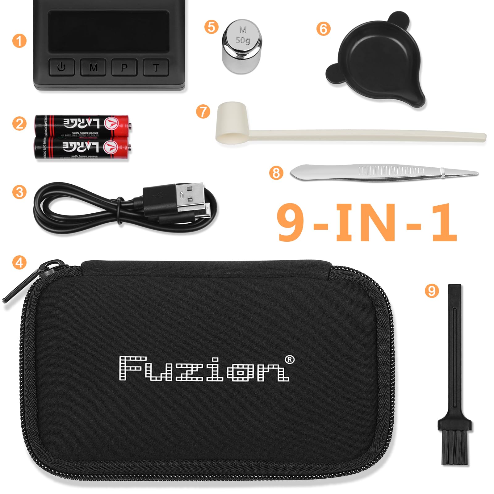 Compact Fuzion micro scale ideal for home labs and reloading setups