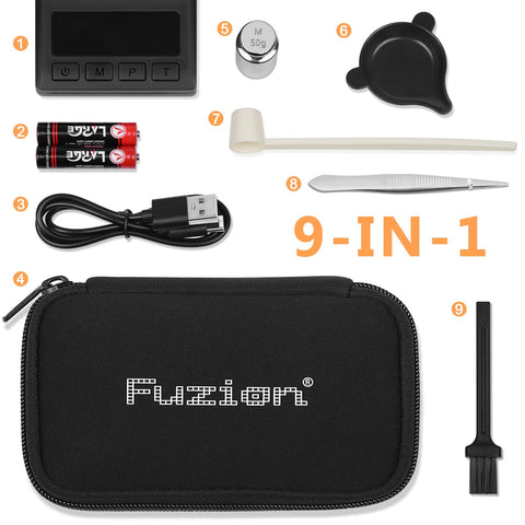 Compact Fuzion micro scale ideal for home labs and reloading setups