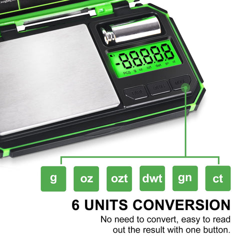 Fuzion TU-X 200g capacity scale ideal for powders and beads