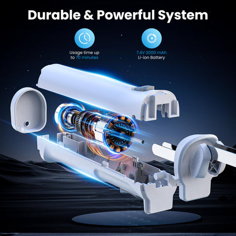 Fuzzipet battery charging dock highlights cordless operation without outlet dependency
