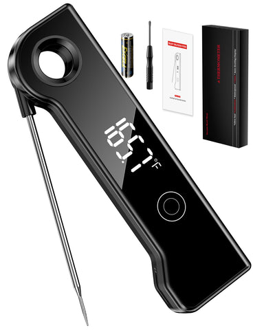 FVFV meat thermometer front view for precise cooking control