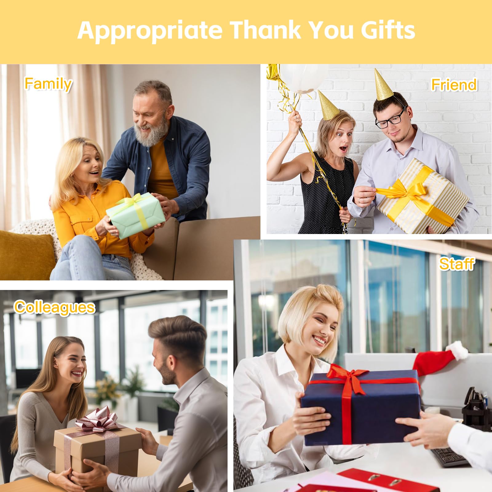 Fvntuey coworker appreciation gifts suitable for teachers, nurses, and staff.