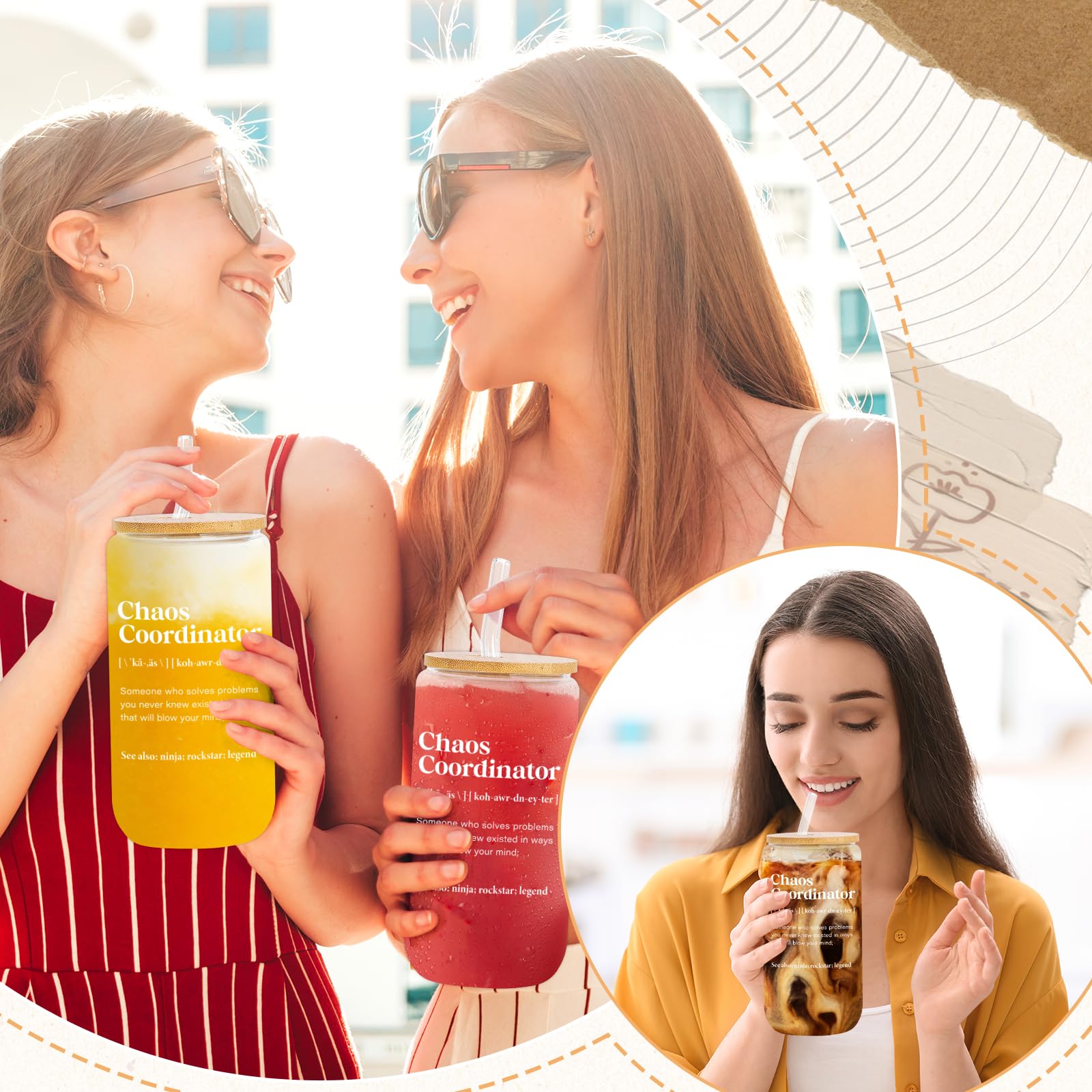 Fvntuey cups featuring inspirational quotes for gratitude