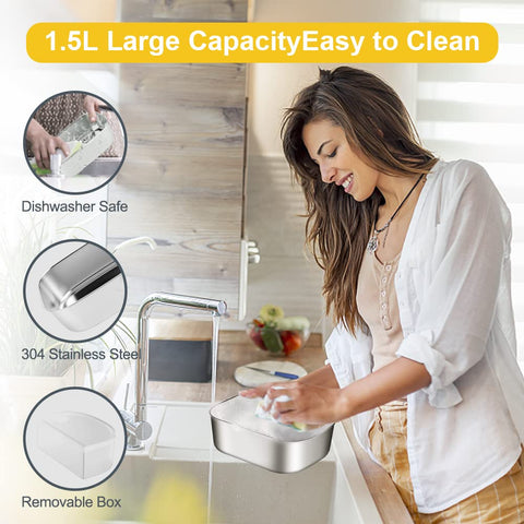 FVW detachable stainless steel tray for easy cleaning and flexibility