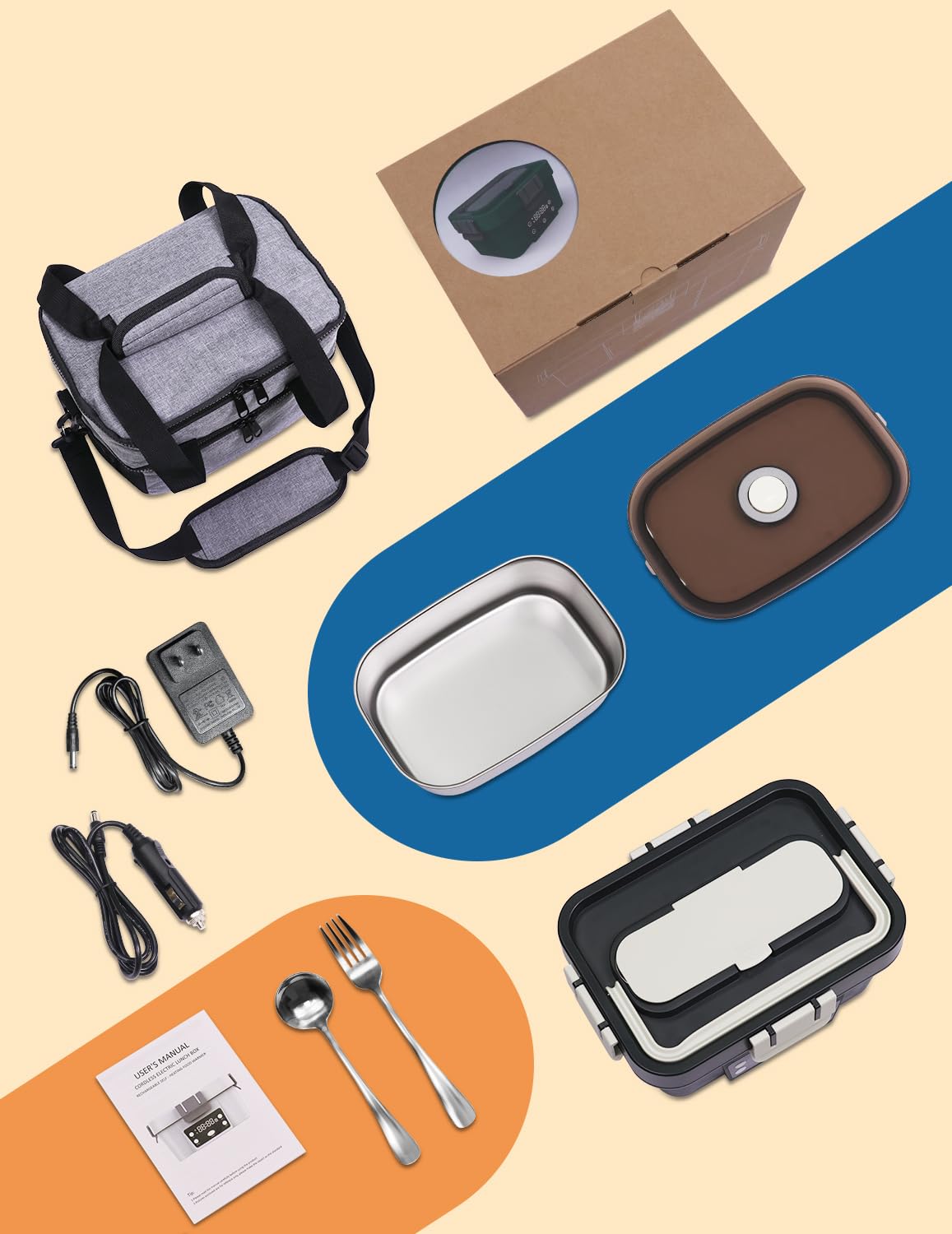 FVW insulated carry bag with hand and shoulder straps for easy portability