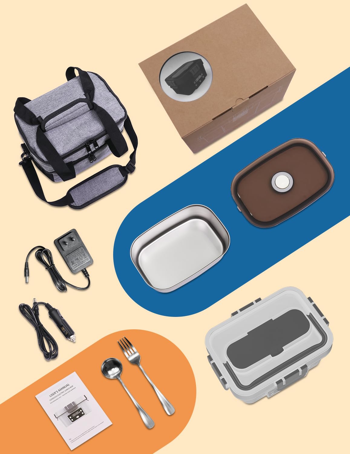 FVW insulated carrying bag enhances portable meal transport