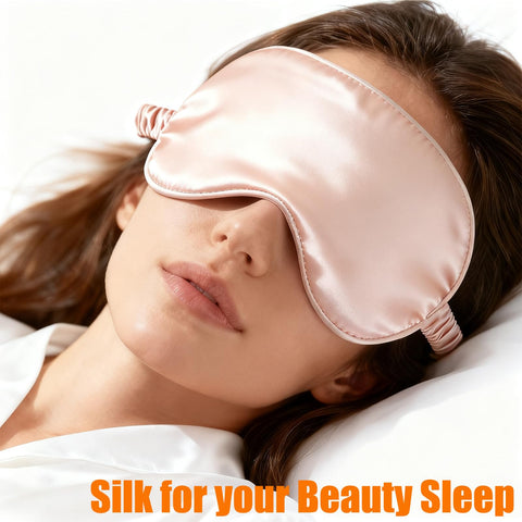 FXK silky sleep mask to help unwind before bed.