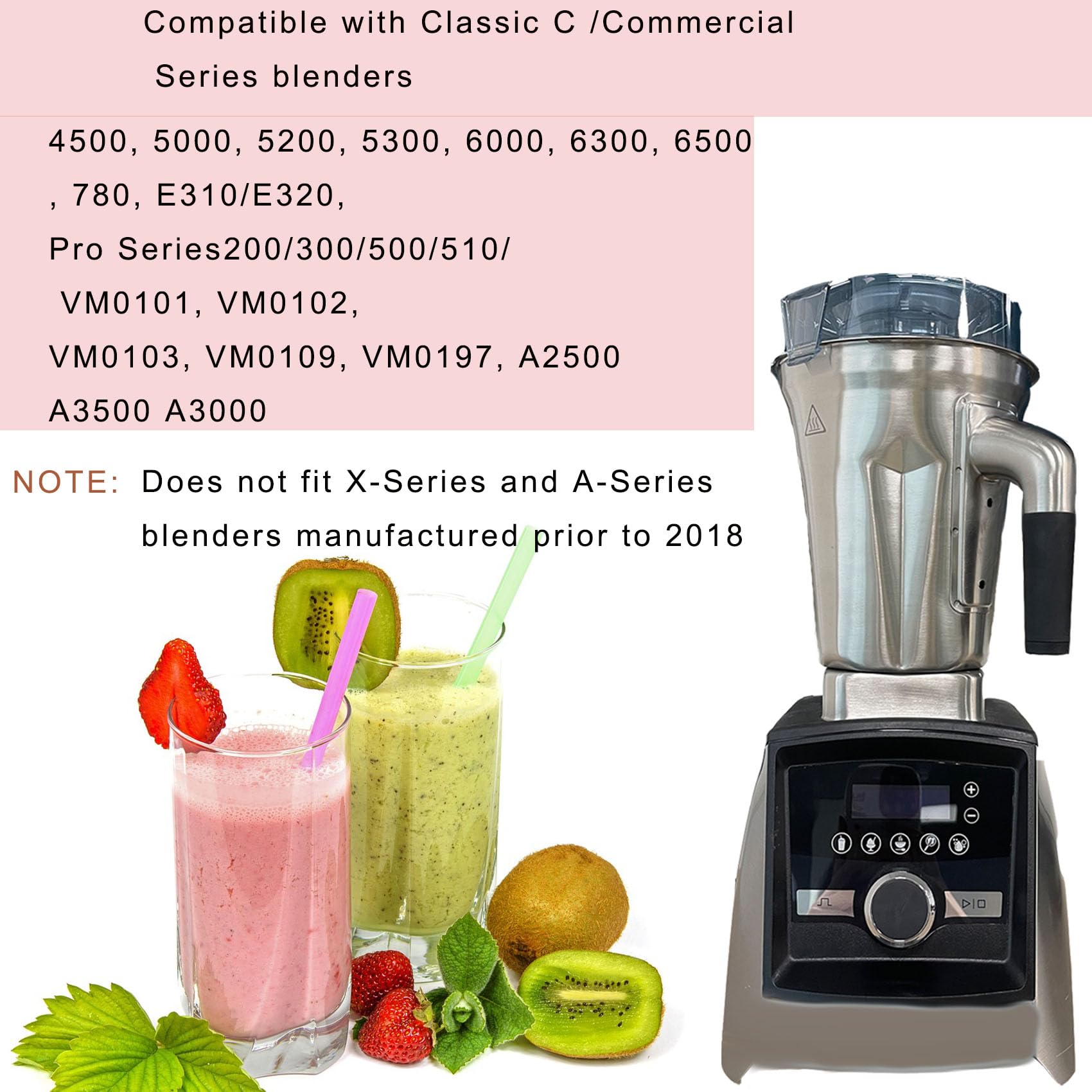 Fxsmgdy lid with seal ensures spill-free blending sessions