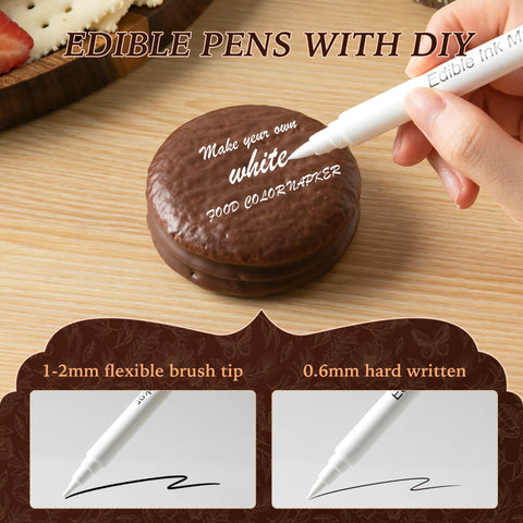 Fyctio 2-in-1 reversible board for cakes and deli snacks.