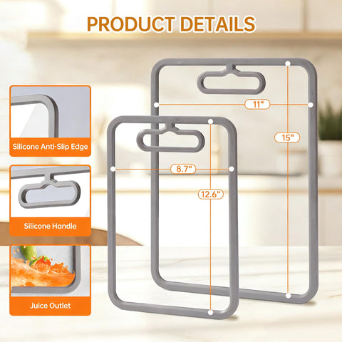 Fyctio ergonomic handle makes transporting easy after slicing