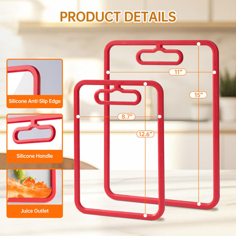 Fyctio heat-resistant cutting board handles high-temp prep without warping.
