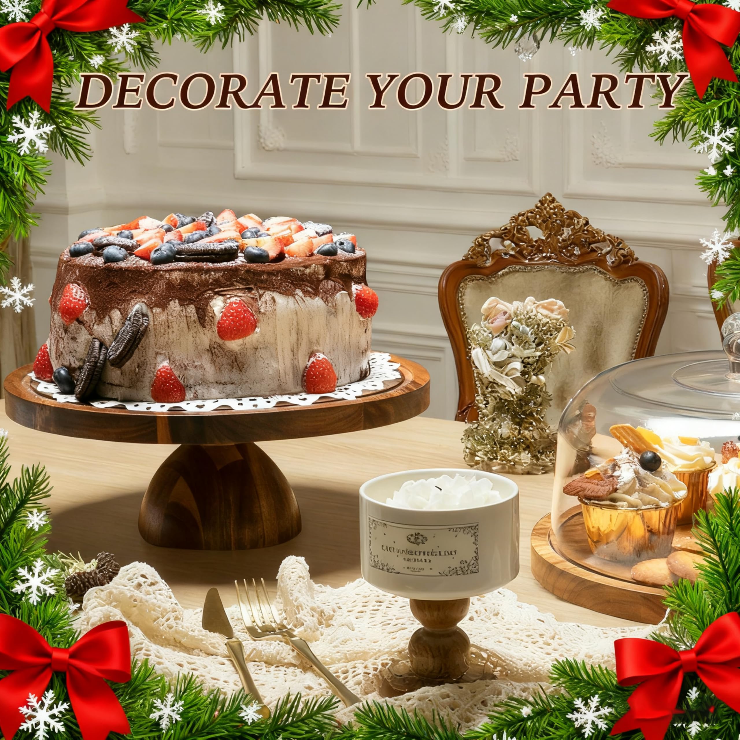 Fyctio stable base helps prevent tipping during service.