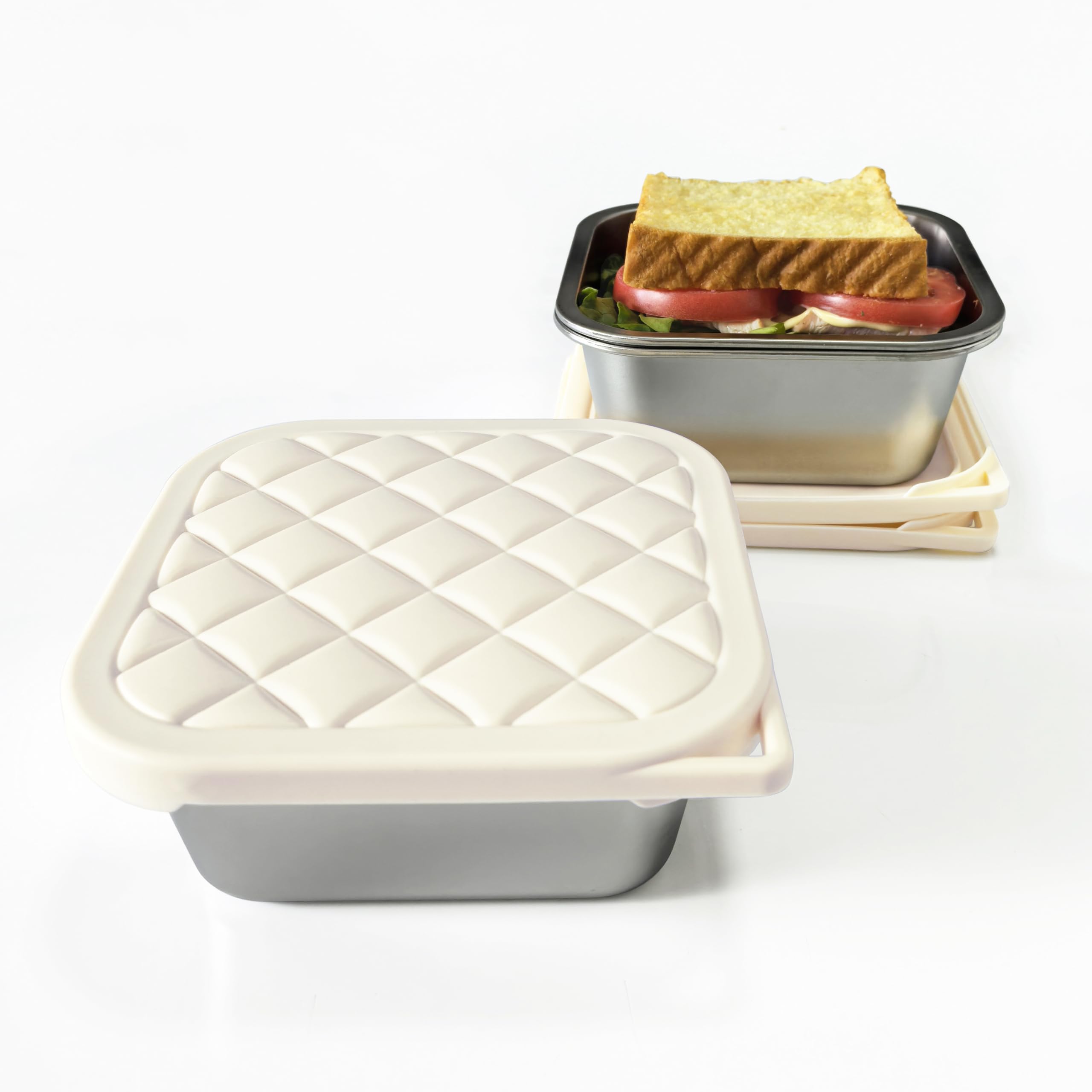 F.Y.Dreams 3-pack sandwich containers show compact meal storage and portion control.