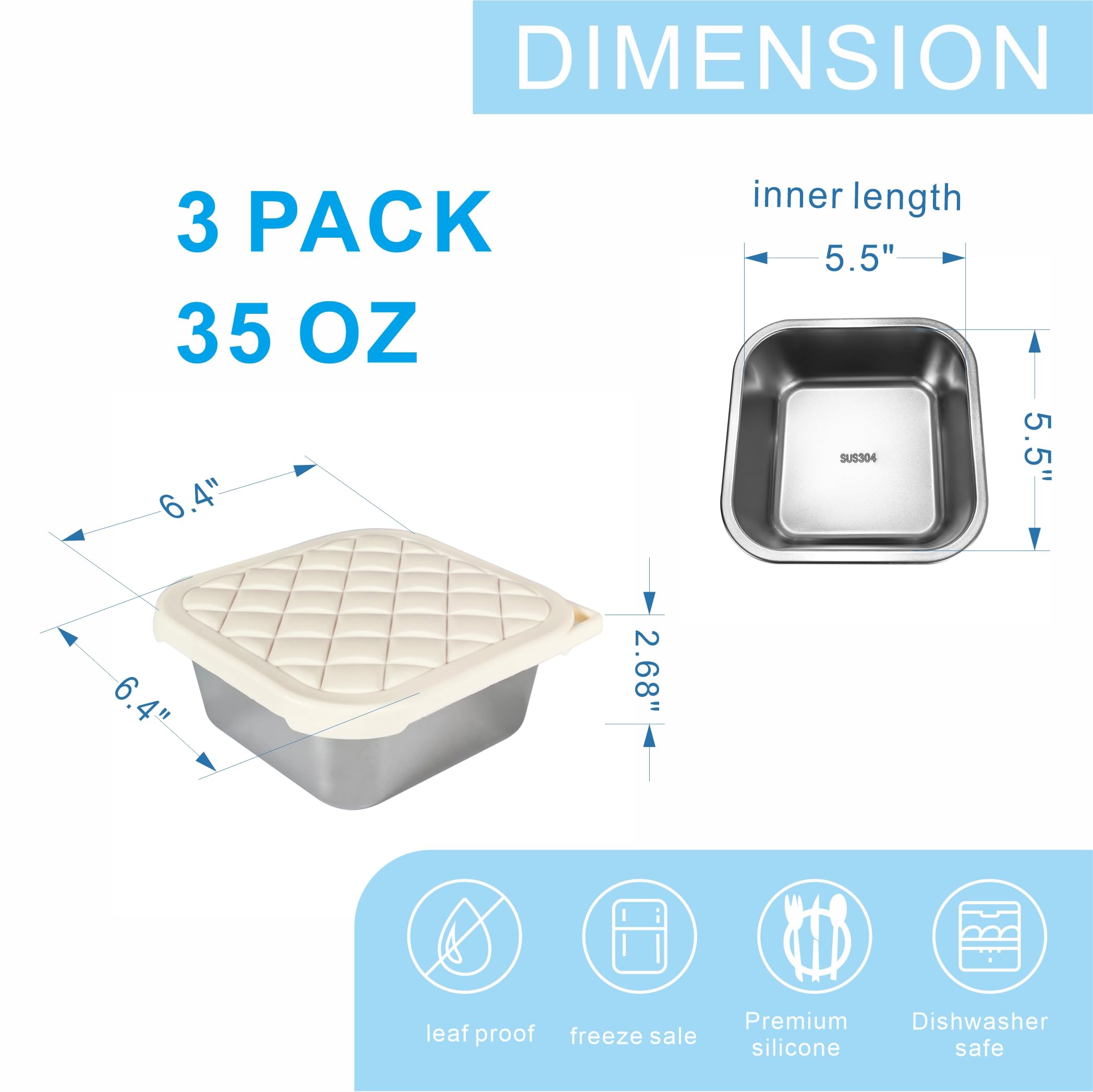F.Y.Dreams silicone lids provide a secure seal and easy cleanup.