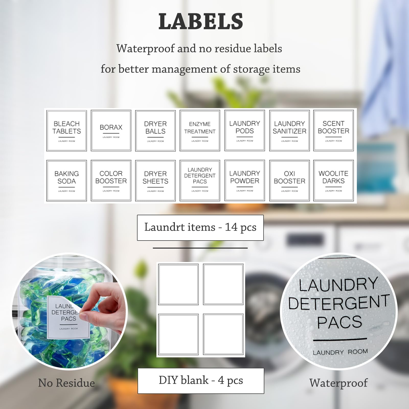 FyndraX included scoop simplifies measuring laundry detergents and boosters.