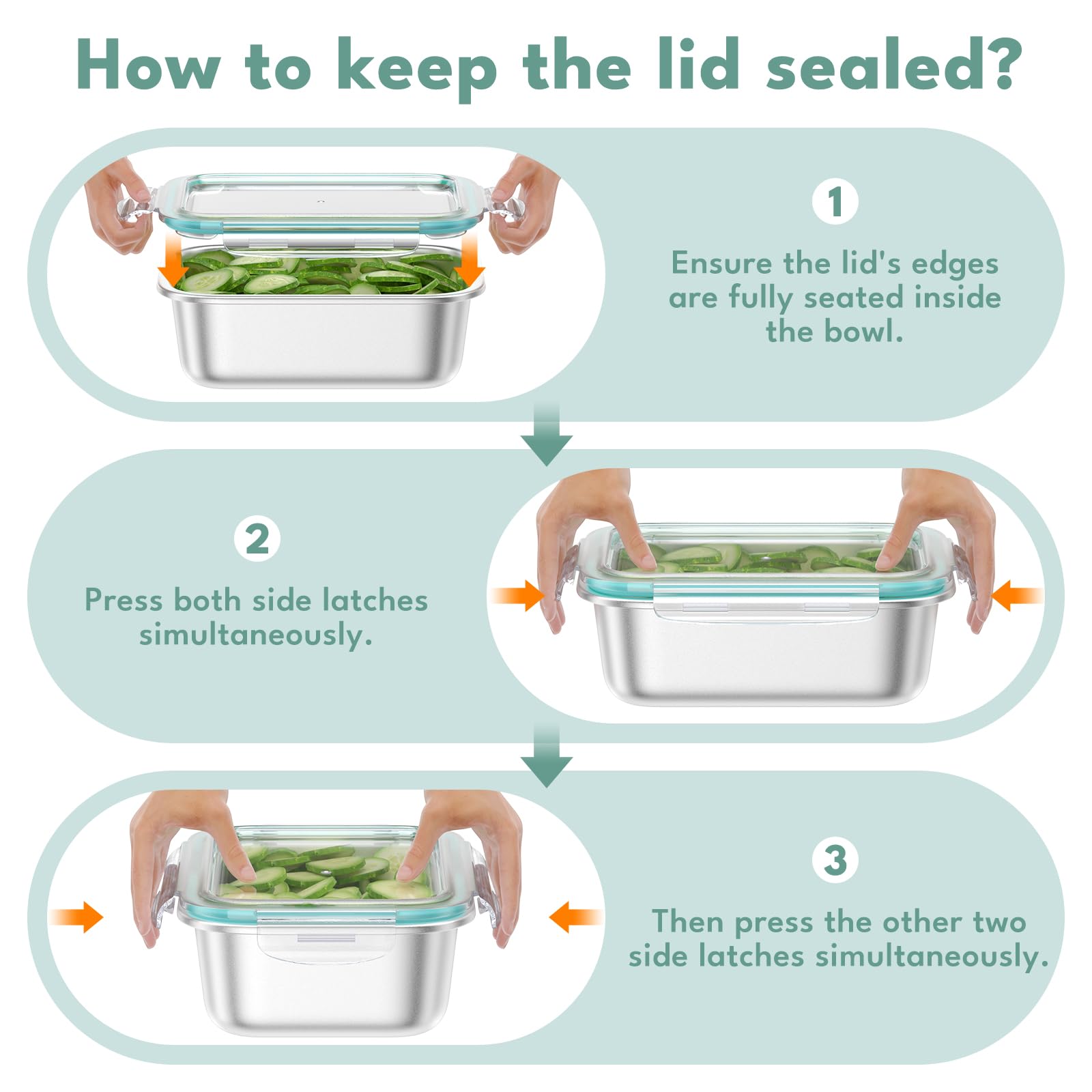 Fyrnova 41oz stainless steel container closeup highlighting robust build