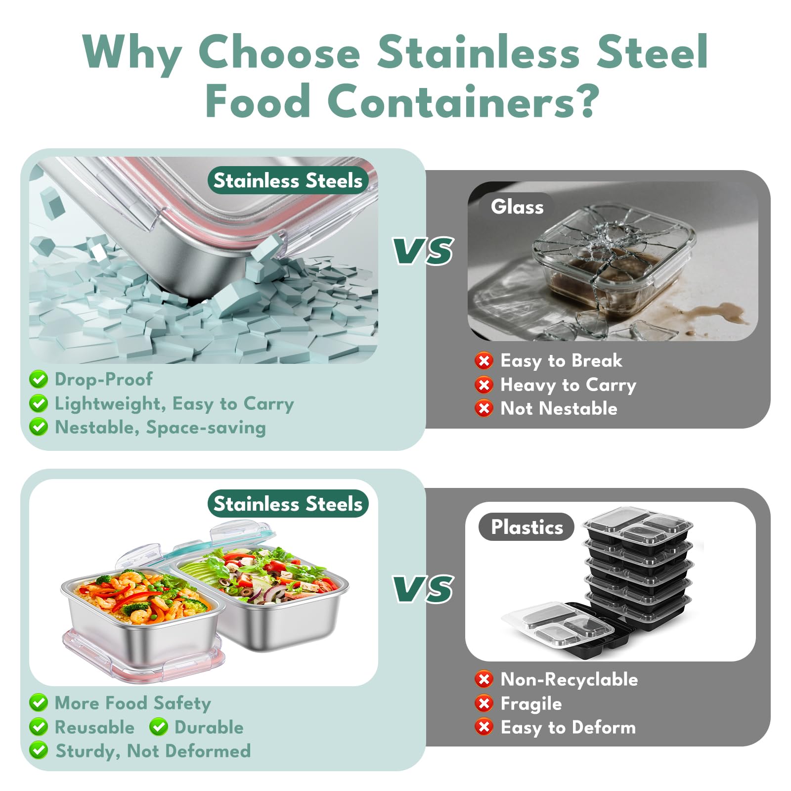 Fyrnova durable stainless steel container with wide temperature range for everyday use