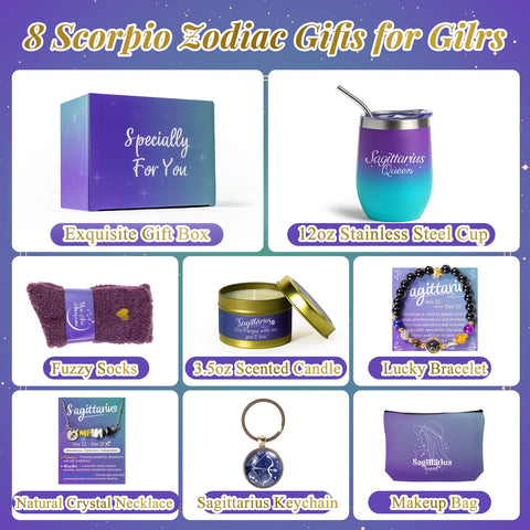 Fyroax Sagittarius Queen tumbler with double-wall insulation for on-the-go drinks.