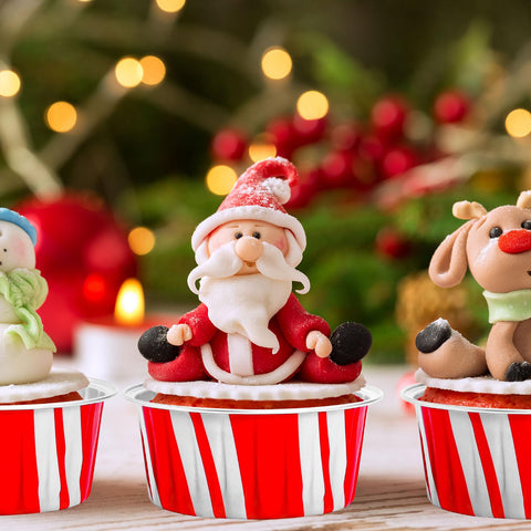 FYSUIMU disposable baking cups aluminum, grease-proof and heat-resistant