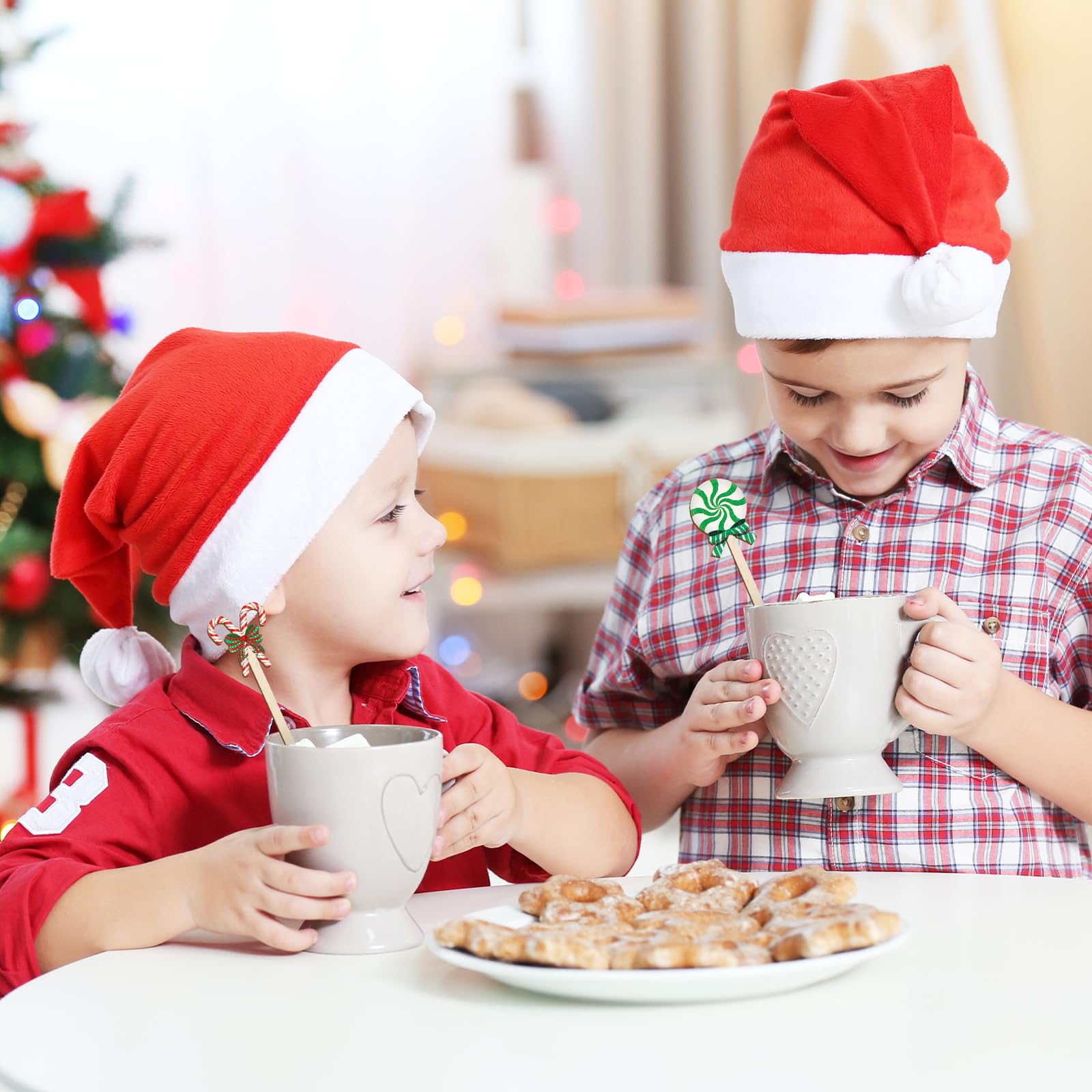 FYSUIMU holiday decor stirrers for celebrations