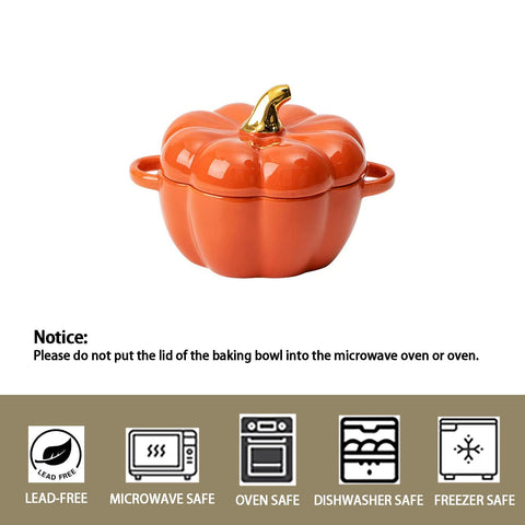 FYUEROPA pumpkin bowl on table with stuffing and vegetables.