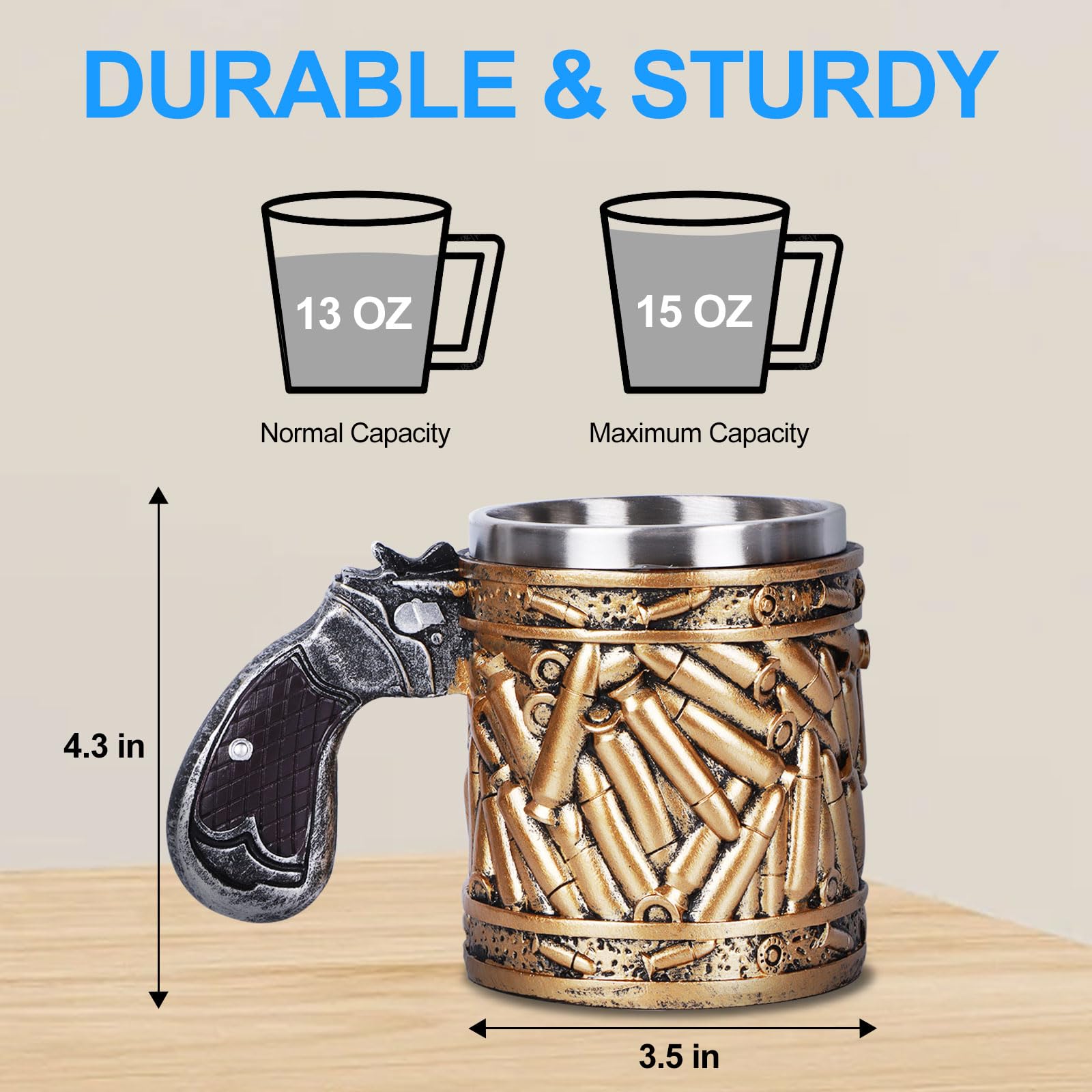 FYXMI bullet-pattern detail adds rugged style and visual interest.