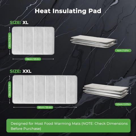 FYY dual-sided heat-resistant mat showing protection on both sides