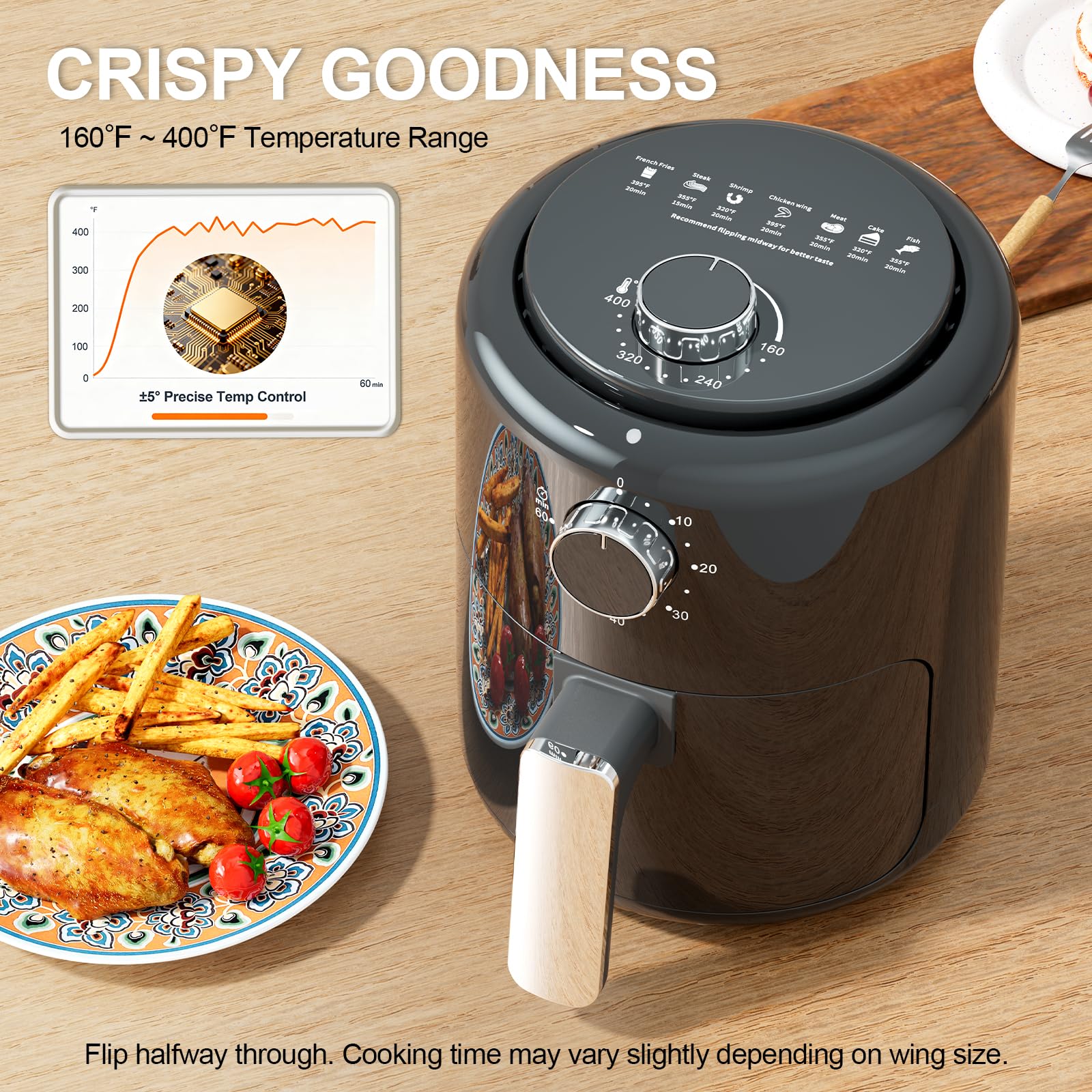 FZGhome temperature control for precise cooking