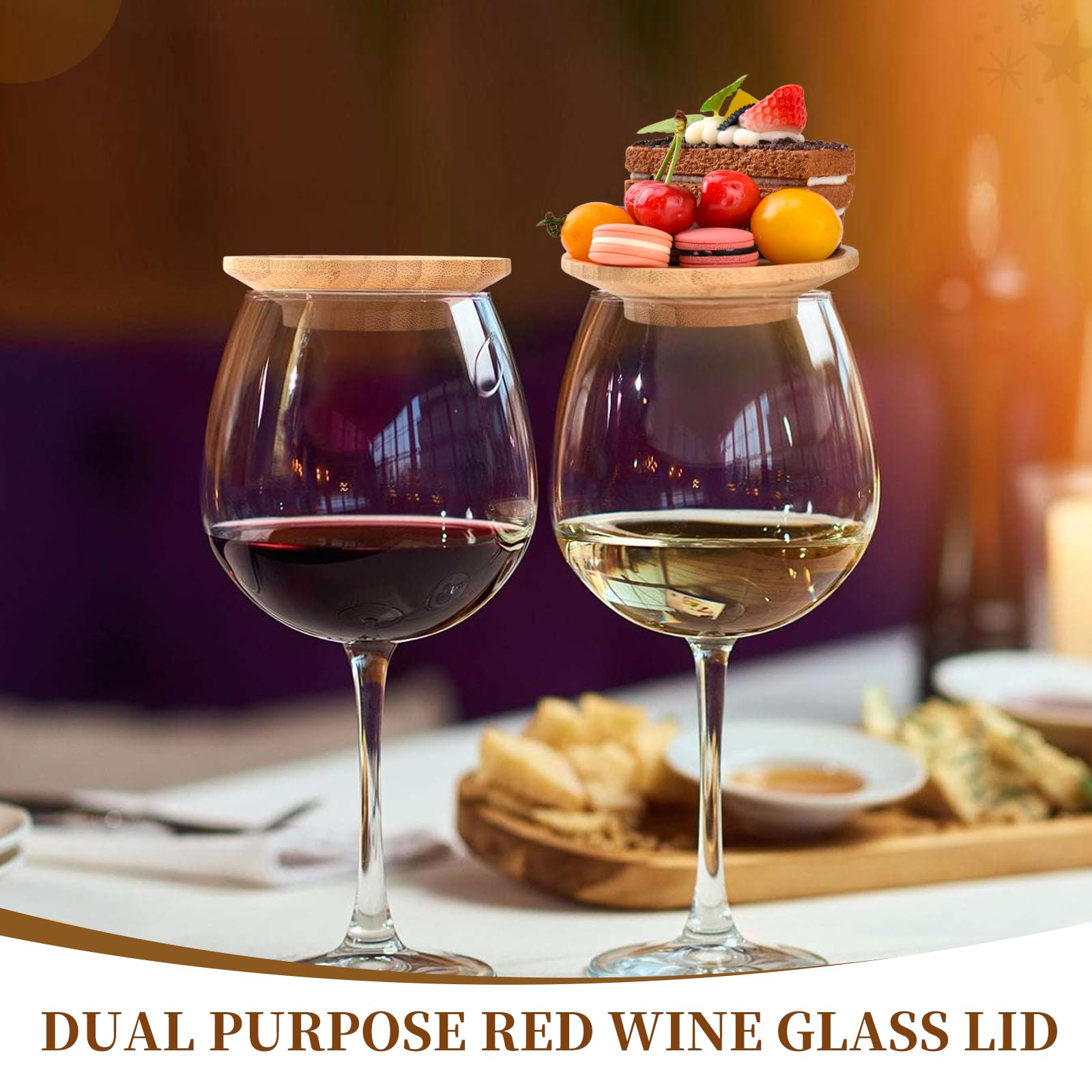 FZMEHL topper fits larger wine glass rims securely for smooth use.