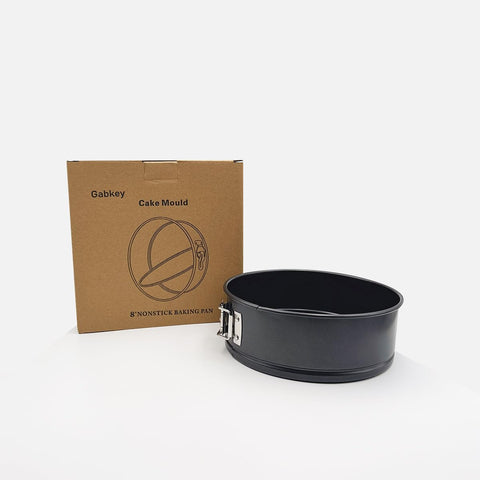 Gabkey 8-inch springform pan ready for elegant home dessert presentation