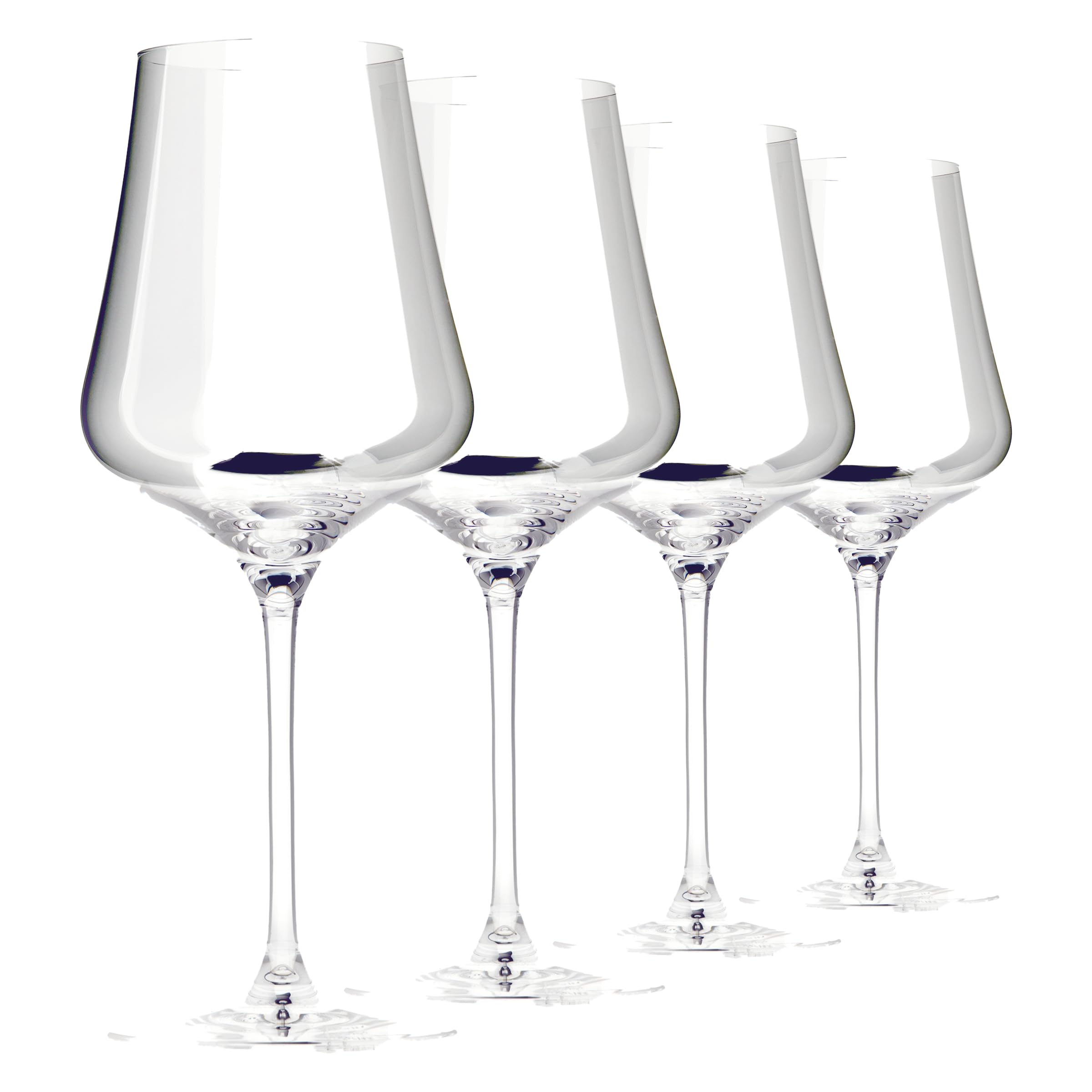 Gabriel-Glas StandArt crystal wine glasses set of four on a table, ideal for everyday use.