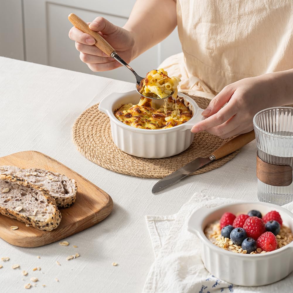 Gacoree dishwasher-safe ramekins maintain a clean, polished look.