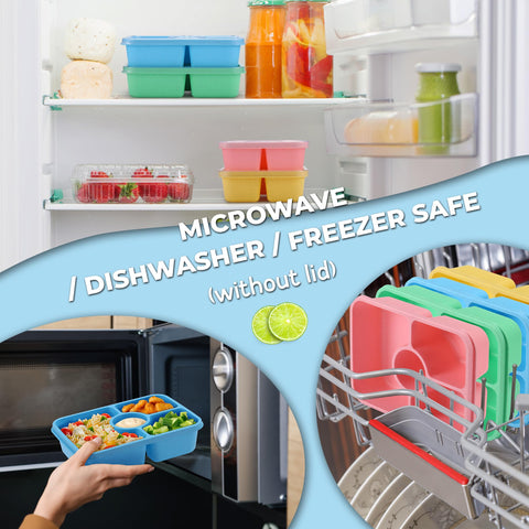 GadgBlizza Bento stackable design saving space in bags and cupboards