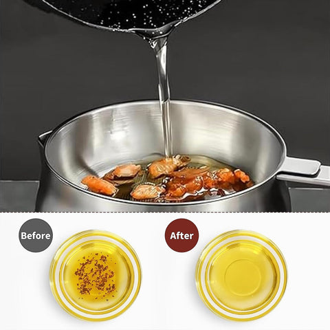 GADO stainless steel oil filter pot with durable construction