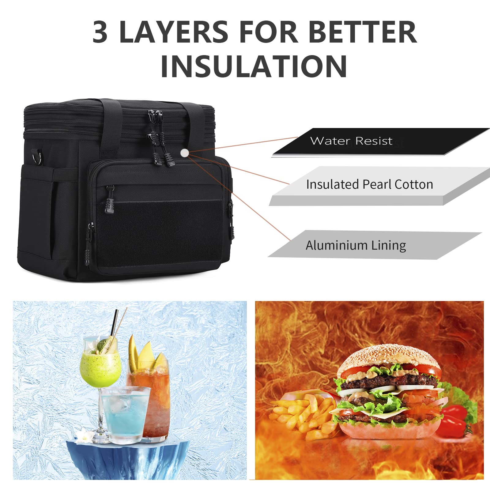 Gafetrey tactical pockets and patch area offer organization and personalization options.