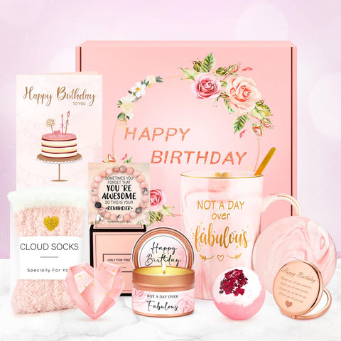 Gagalico birthday mug with lid and spoon for convenient gifting and daily use.
