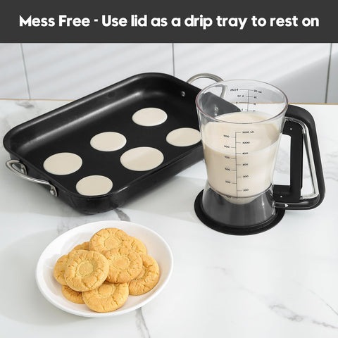 GAGAQI dishwasher-safe design simplifies cleanup after baking or frying.