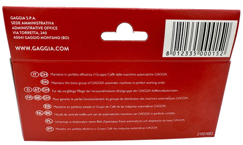 Gaggia Automatic Espresso Machines-compatible maintenance kit supports all-in-one care