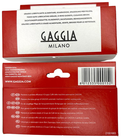 Gaggia Brewing Unit lubrication grease supports longer service life