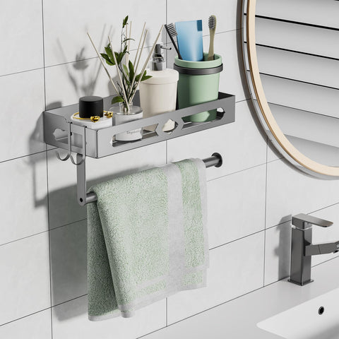GAGUIUP adhesive wall mount option for quick bathroom installation and minimal hardware.