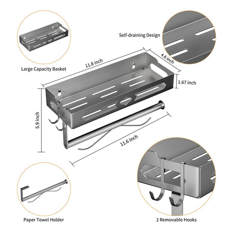 GAGUIUP one-handed tear design enables easy towel access during cooking.