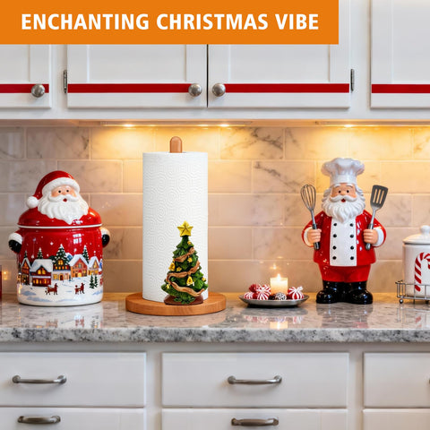 GAJ 3D resin Christmas tree detail elevates seasonal decor.