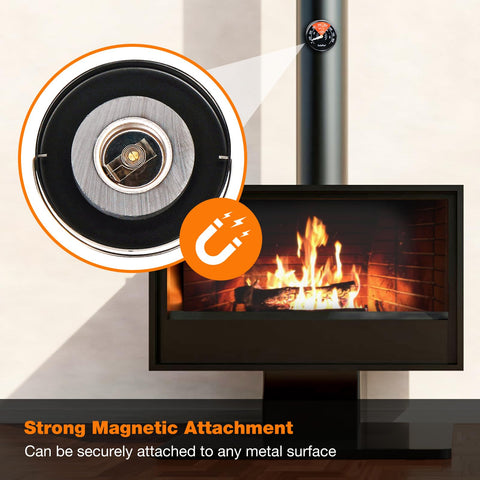 GALAFIRE thermometer range from 100 to 800°F for versatile monitoring.