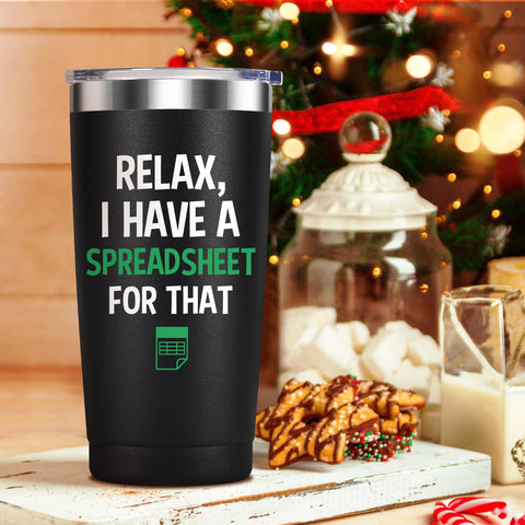 GALAROES 20oz insulated tumbler keeps drinks hot or cold, perfect for long workdays.