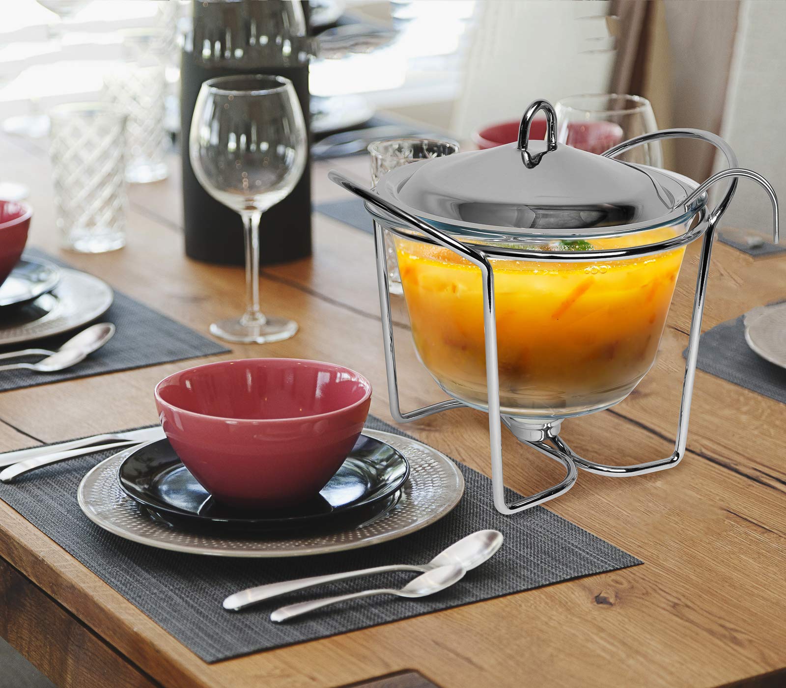 Galashield 4-quart dish inside is dishwasher-safe for quick cleanup