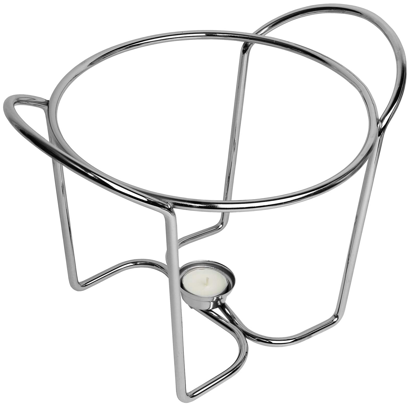 Galashield stainless steel lid and ladle provide durable, polished serving tools