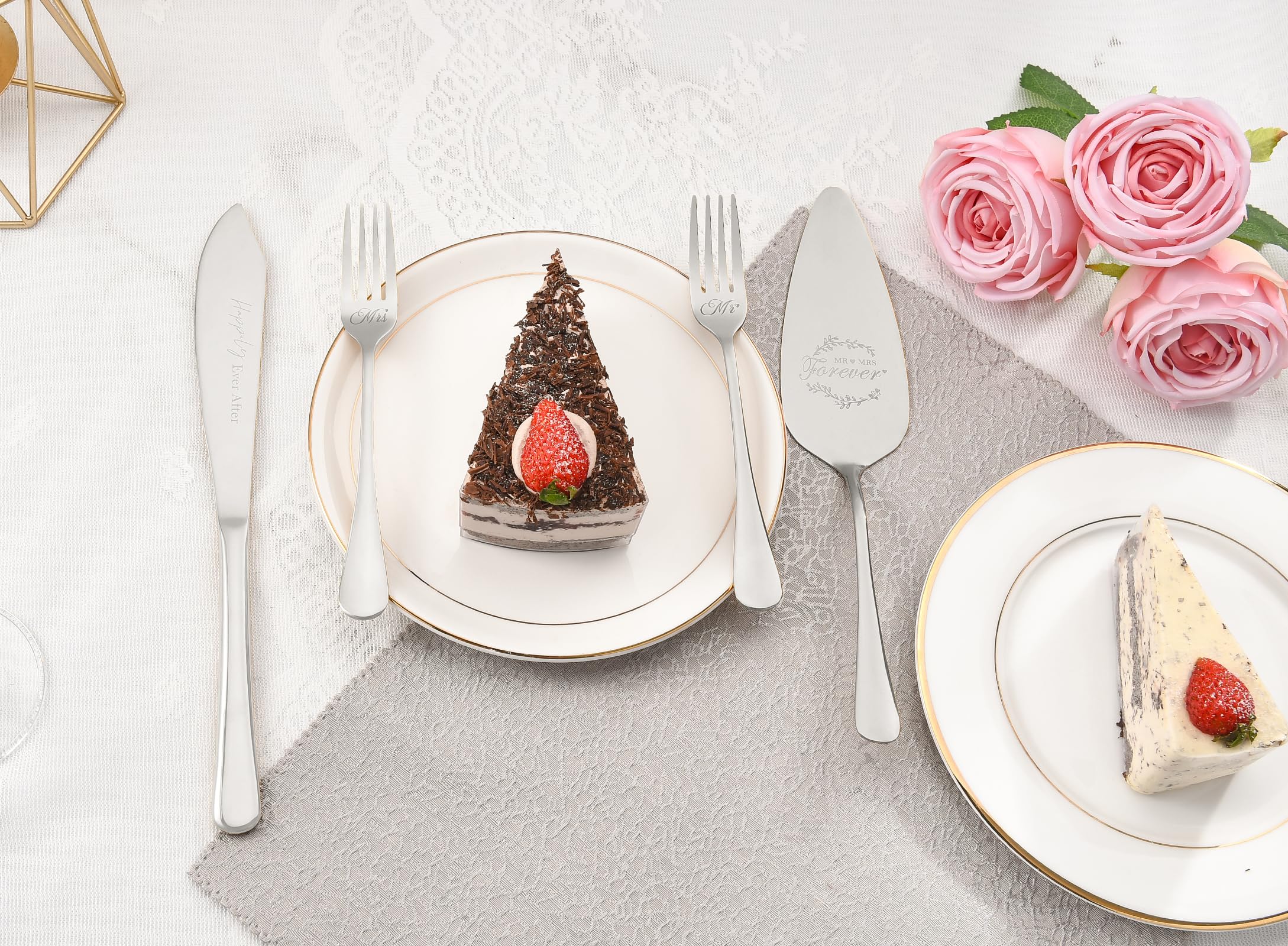 Galaxozent engraved MR-MRS set conveys meaningful celebration for couples